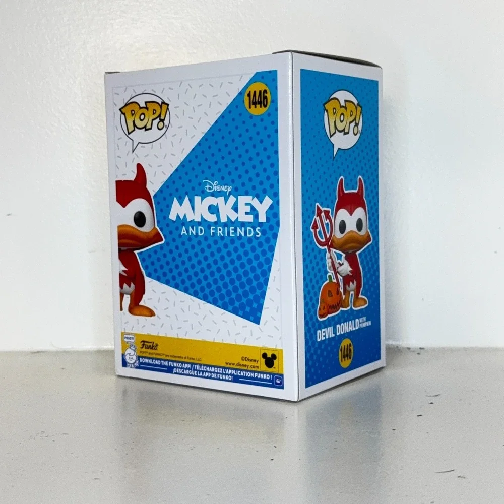 Funko Pop! Devil Donald with Pumpkin #1446 Disney‎ Halloween Vinyl Figure